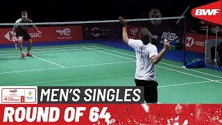 TotalEnergies BWF World Championships 2021 | Brice Leverdez (FRA) vs Rasmus Gemke (DEN) [11] | R64