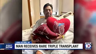 Man with diabetes undergoes rare triple transplant surgery