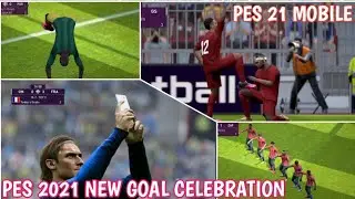 TOP 10 HIDDEN GOAL CELEBRATION [99% Pes Player Don't know] - PES 2021MOBILE