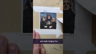 I'm Painting 100 Mini Album Covers and Today I Painted Queen @Queen