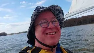 Sailing our Flying Scot on Lake Eustis, Florida