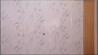 Installation of big size TV panel and wall glass panel