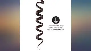 Hot Tools Professional Ceramic Titanium Professional Curling Iron, 1