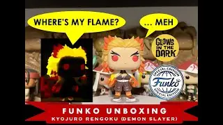 Funko Pop Unboxing and Review: Demon Slayer - Kyojuro Rengoku (Glow, Special Edition Exclusive)