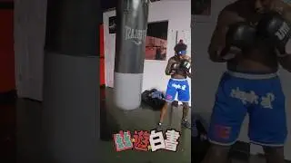 Heavy Bag work before fight day. - 01/09/26 #boxing #fightprep #boxingtraining