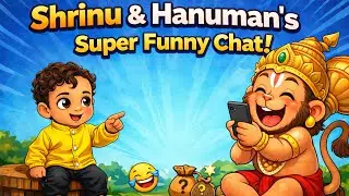 Shrinu & hanuman&rsquo;s super funny chit chat|hindi kahaniyan|toon stories|bedtime stories|moral stories|