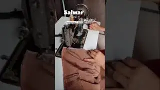 Salwar stitching 🧵 tutorial #salwar #viral #silayi