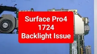 Surface Pro4,1724, Backlight Issue