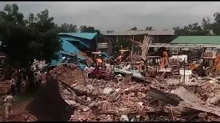 भाटी माइंस पर चला प्रशासन का पीला पंजा!