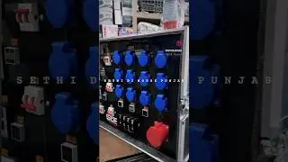 45KVA 3-PHASE POWER DISTRIBUTOR | 1YEAR WARRANTY | HEAVY SUCO SOCKETS | M:7031656565 | #dj #music