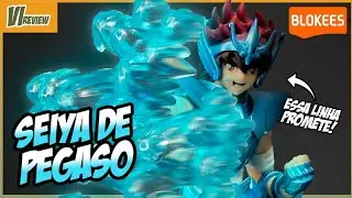 SEIYA DE PÉGASO ☄️ Saint Seiya Blokees | Unboxing, Montagem e Review (PT-BR)