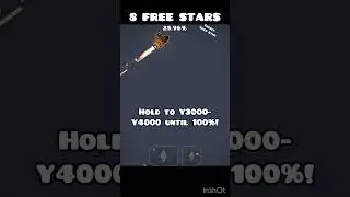 8 absolutely FREE stars!! (Easy secret way) #geometrydash #gd #shorts