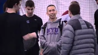 NYU Men's Tennis Picks Up First Win of Spring Season (3-6-16)