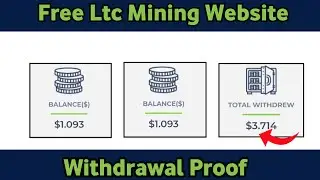Free ltc Mining site |  Free Cloud Mining webSite | LtcAutoMining withdraw Proof