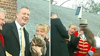 Archive: 10 years since Bill de Blasio dropped Staten Island Chuck