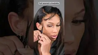 Step By Step Baby Hair On A Wig (preview) #trending #babyhairs #lacewigs