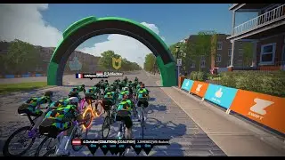 Zwift Race - 1st - The Coalition - Chase To The Underground