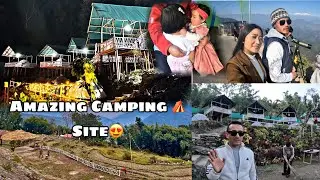 Best Camping ⛺️ Site In Darjeeling 😍||Family Trip 🤗❤️#travel #explore #tour #family 