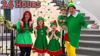 We Elf Ourselves for 24 Hours!!! Elf Family for a Day!