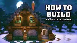 Spruce Starter House 🏠 (Easy) - Minecraft Tutorial #20