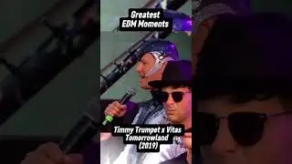 When Timmy Trumpet brought this legend to Tomorrowland Mainstage (2019) #housemusic #tomorrowland