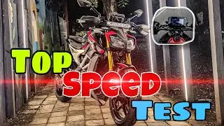 2025 Apache RTR 310 Top Speed Test🔥#2025 #apachertr310 #trending 