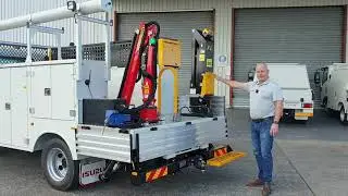 NPR Crane Truck by Service Bodies Australia