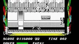 Dragon Ninja ZX Spectrum 128k (c) 1988 Imagine