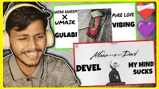 DEVEL - ALFAAZ -E-DARD || UMAIR X HASAN RAHEEM || New Song Reaction by #reactindia01 #devel #umair