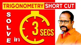 Trigonometry Trick || Video-01 || SHORT CUT For ECET/EAPCET || SAIMEDHA KOTI - HYD