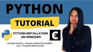 [0] Python Tutorial for beginners || Python Installation || Python Programming || Come.Code.Conquer