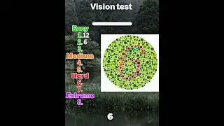 Vision test👀#quiz ##vision #colors #test #world 