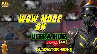 CHILL MODE ON WOW CLASSIC AND ULTIMATE  4K ULTRA HDR PUBG M  ....... #live   #pubgmobile