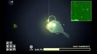 Cat Goes Fishing super droga ryba Anglerfish