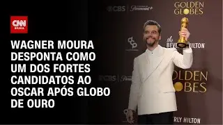 Globo de Ouro 2026: Vitória aumenta chances de Wagner Moura no Oscar | CNN PRIME TIME