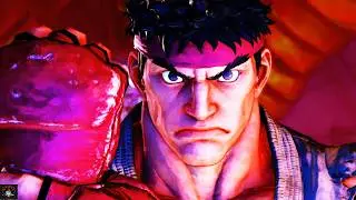 Street Fighter V: Champion Edition - Story Mode - Act 5 (Part 6) - The Final Battle - Ryu VS Bison