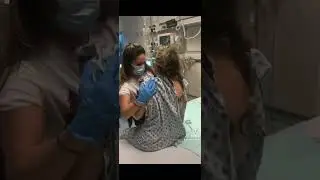Getting up for first time after scoliosis surgery. Full vlog coming soon 👀