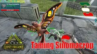 TAMING SINOMACROP | MAP LOST ISLAND | ARK SURVIVAL EVOLVED | F3S GAMING