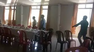 dining hall of Sainik School Niglok, east Siang, Arunachal Pradesh.
