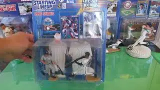 Обзор распаковки игрушек стартового состава Kenner 1998 года Алекса Родригеса Кена Гриффи-младшег...