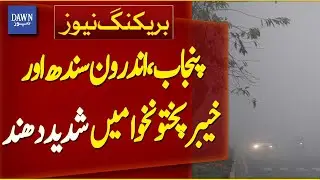 Dense Fog In Punjab, Interior Sindh, And Khyber Pakhtunkhwa | Breaking News | Dawn News