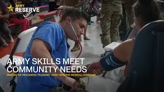 How do Army Reserve Soldiers serve at home? | Army Reserve Medical Command IRT
