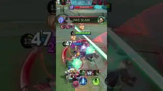 😱 1 vs 6 Solo Carry Victory | Mobile Legends#viral #mobilelegends #gaming #shorts