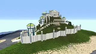 I BUILT MOUNT OLYMPUS IN MINECRAFT!