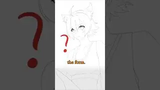 Mistake When Drawing Lines - Quick Art Tips #art #sketch #shorts #tutorial #drawingtutorial #anime