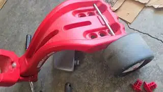 Radio Flyer Big Flyer front wheel replacement