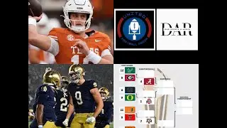 DAR College Football on UFM - CFP Rankings, paths for Bubble teams