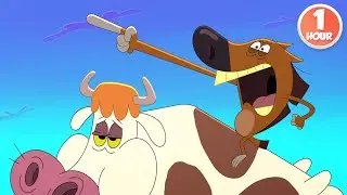 ZIG AND SHARKO | Zig and the Farm Animals (SEASON 2) New episodes | Cartoon Collection for kids