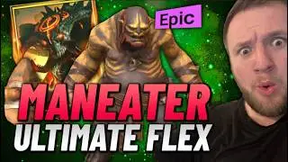 Can Solo Maneater Make Every Team Unkillable? Clan Boss Ultra-Nightmare - Raid Shadow Legends