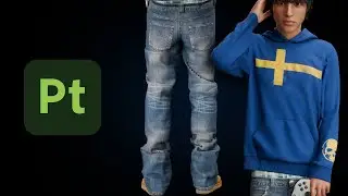 Texturing a 3D Outfit in Substance Painter┃Full Process